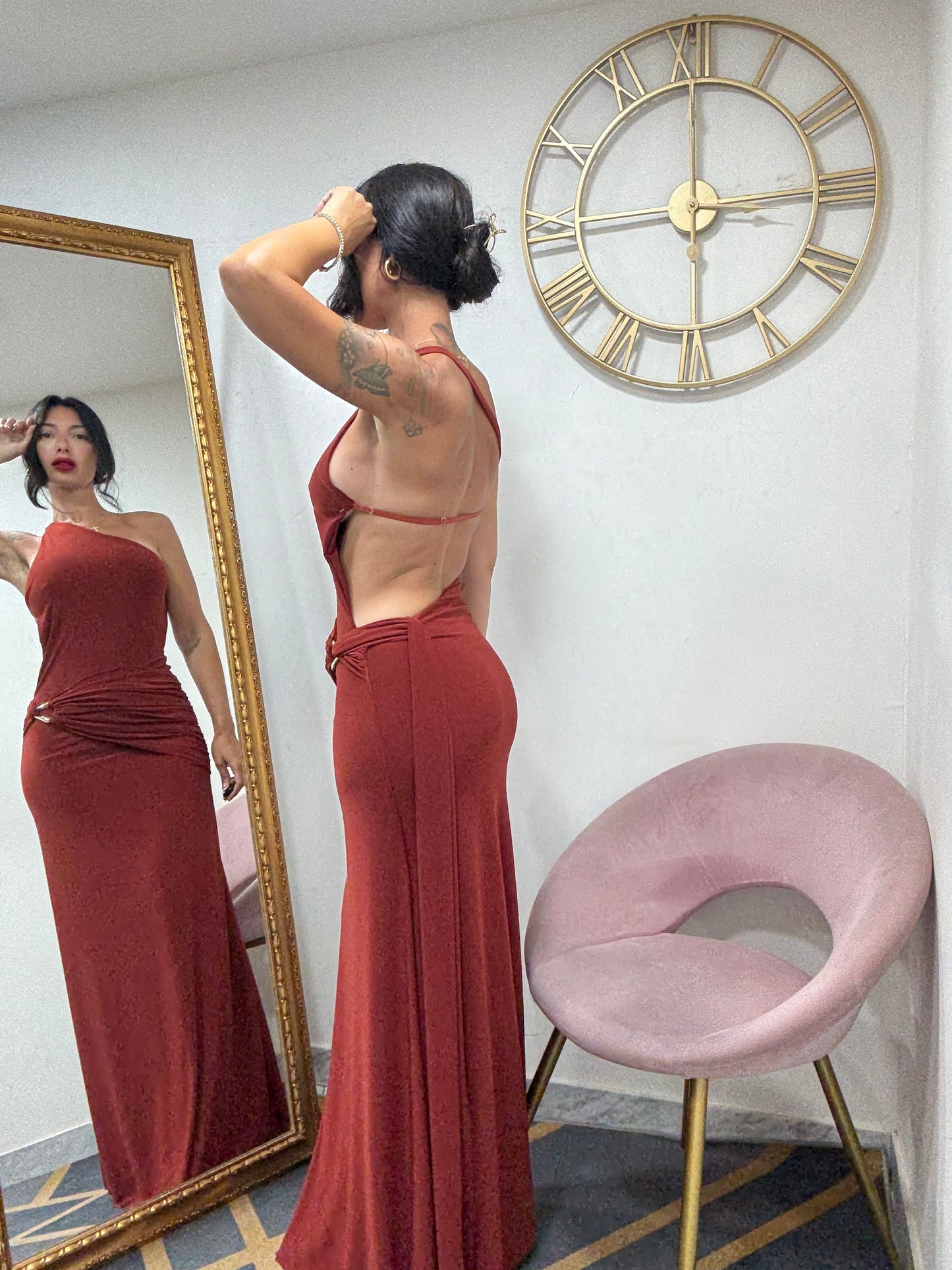 Dress sirena asimmetrico