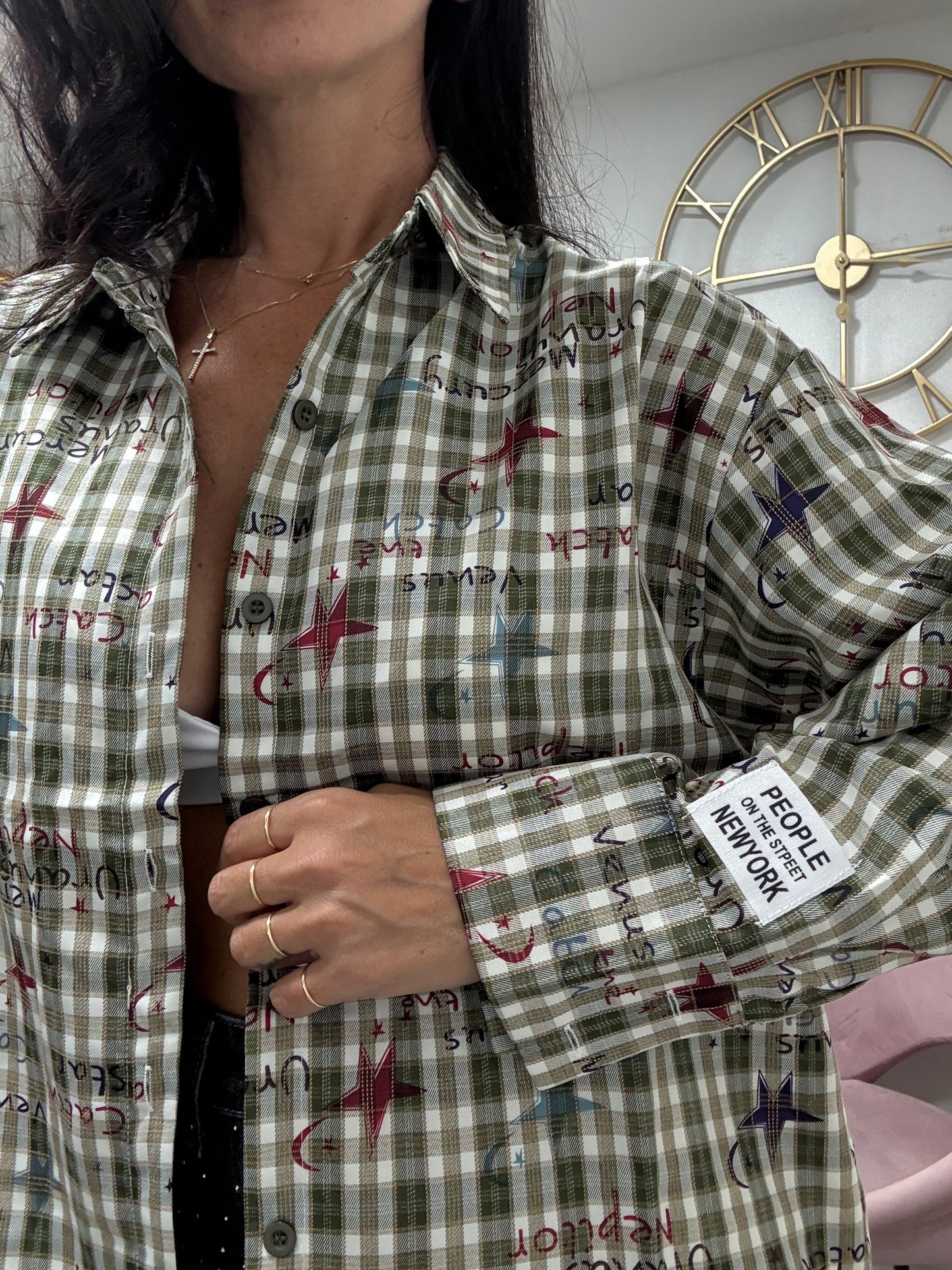 Camicia quadri 58-2#