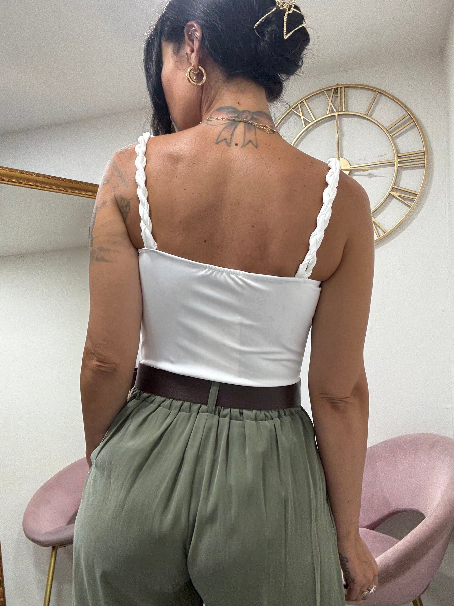 Body bretella treccia