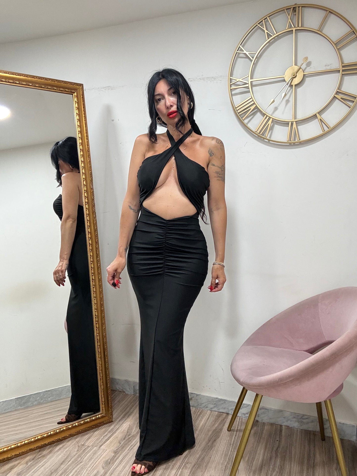Dress incrocio seno 20452