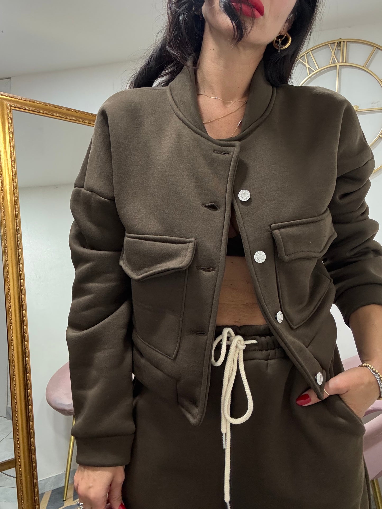 Coord felpa college tasconi 753