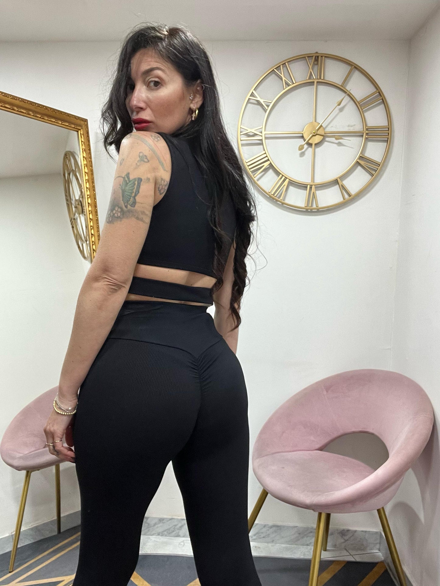 Coordinato sexy gym 741