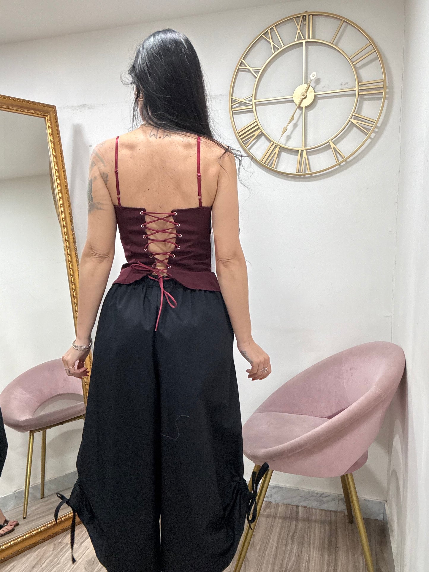 Canotta lacci retro 2291