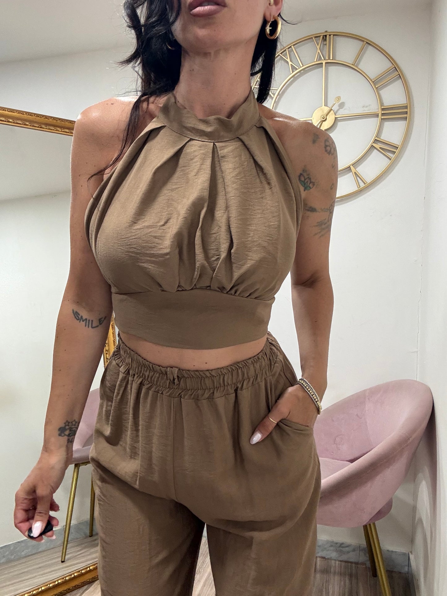 Coordinato lino 15910