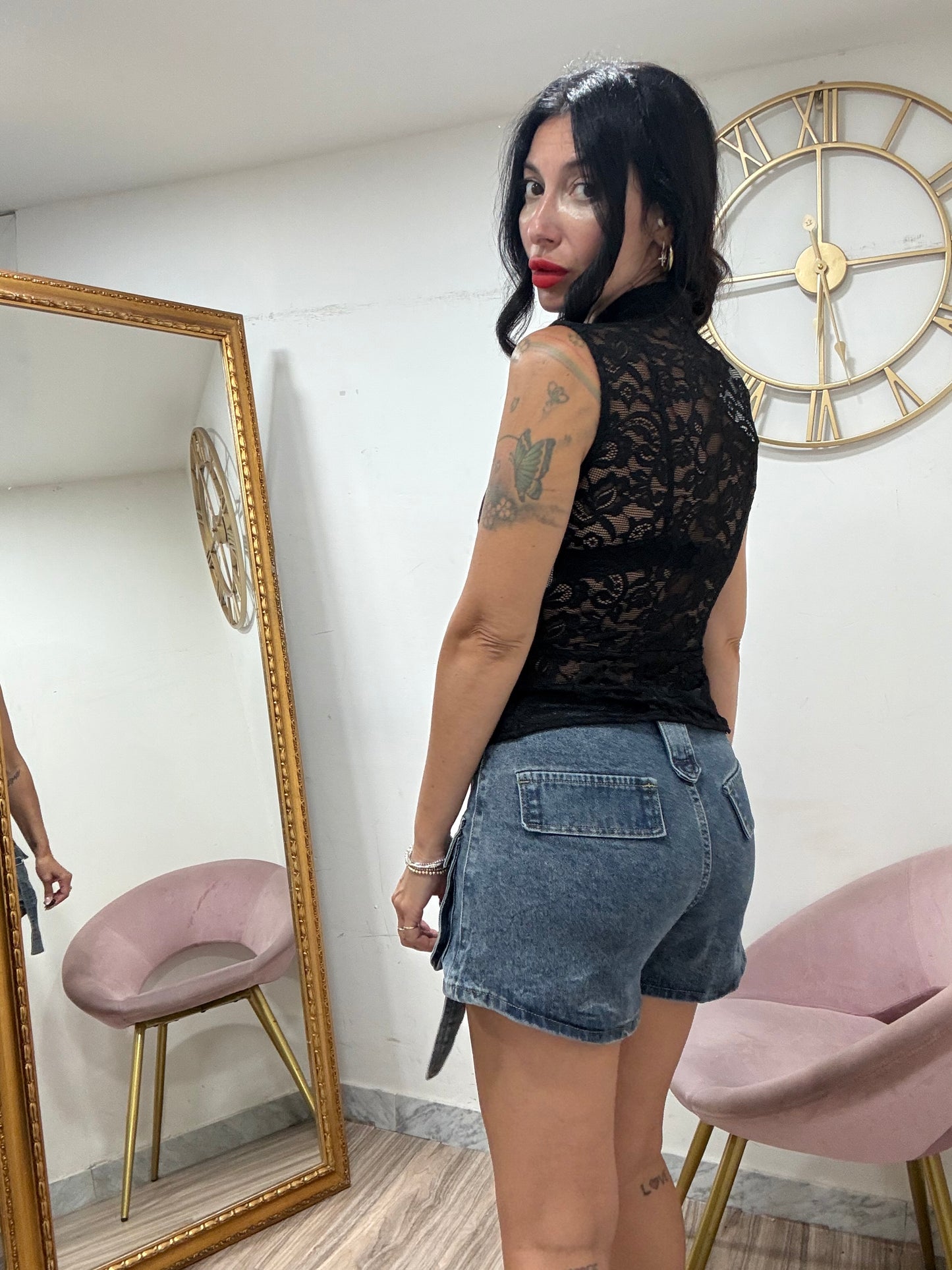 Short denim tasconi 401
