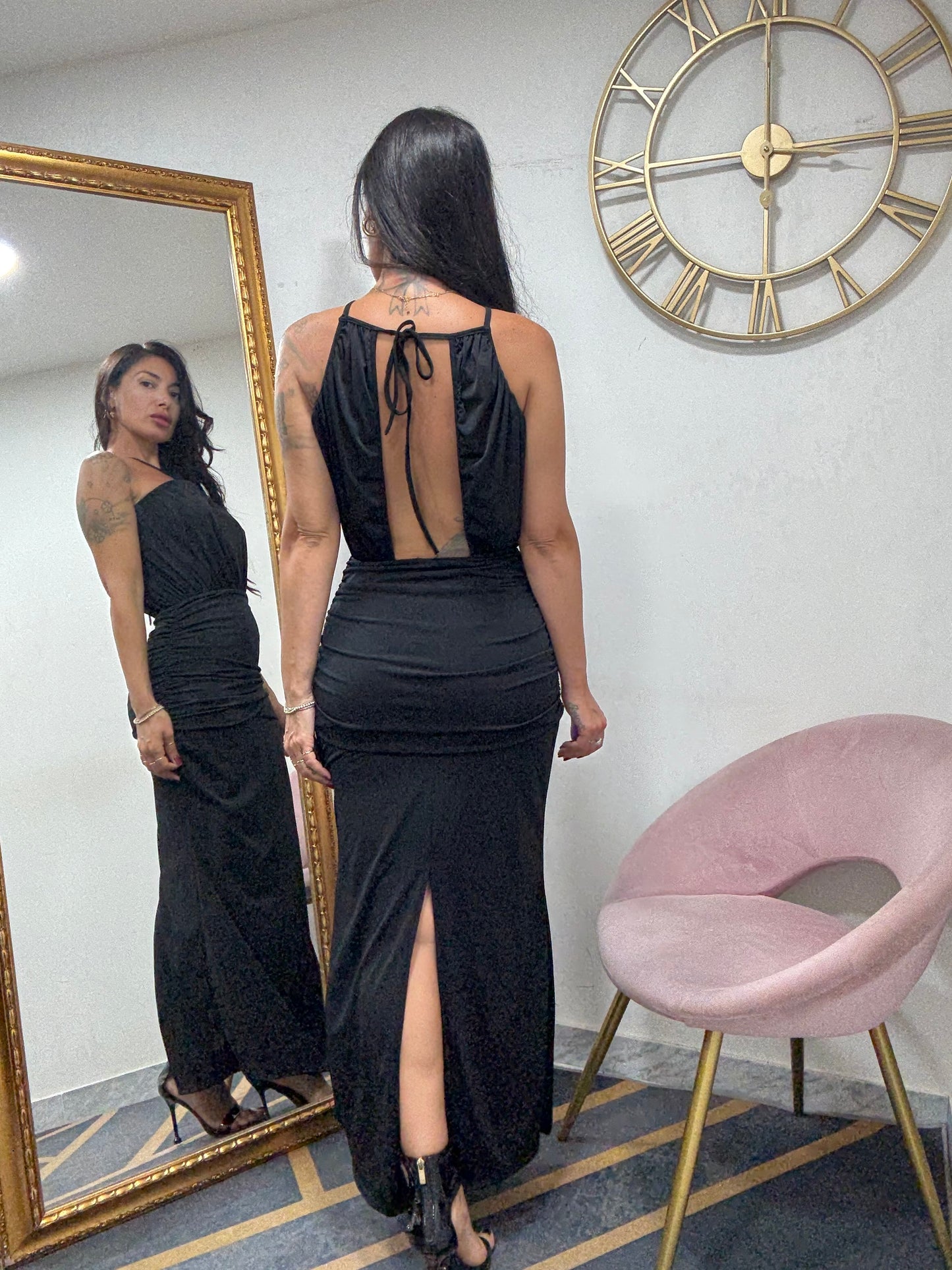 Dress apertura schiena 717