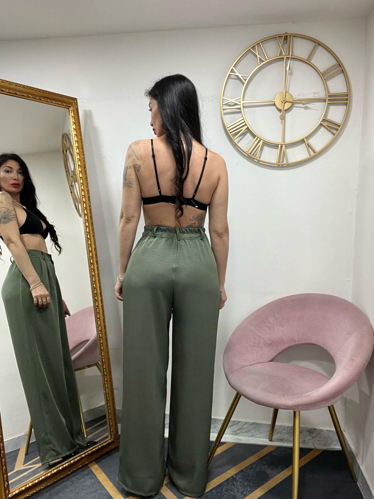 Tailleur satin 906