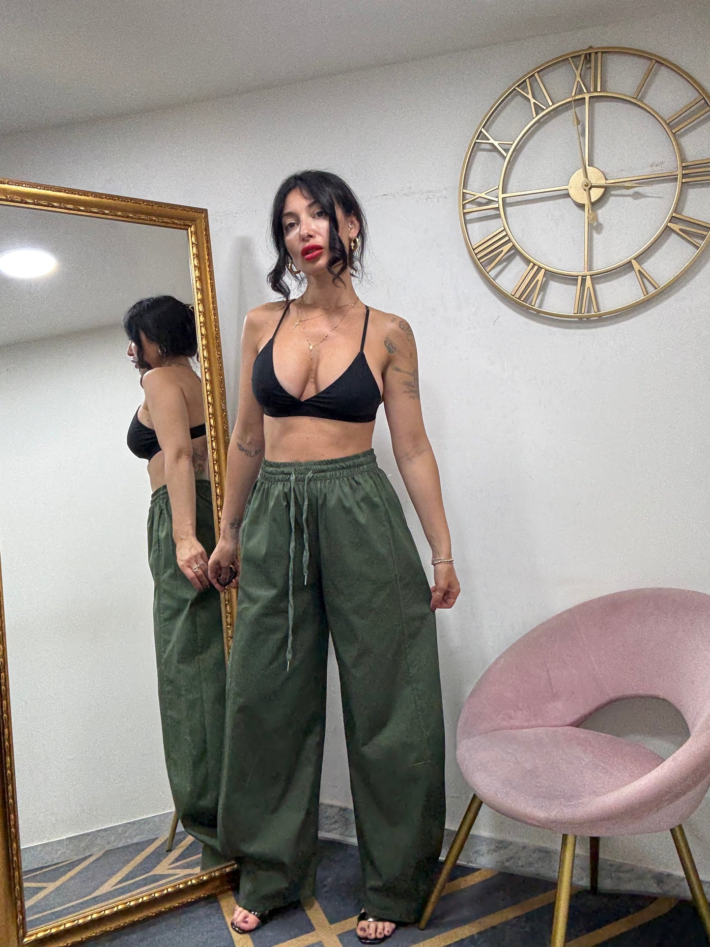 Pantalone ballon cotone 638