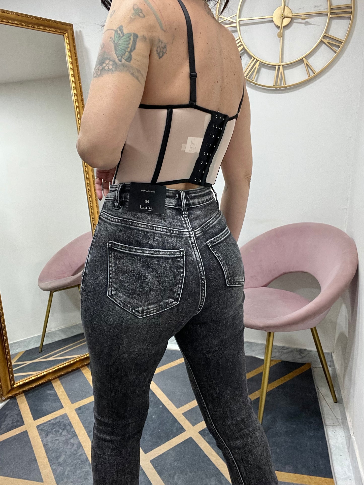 Jeans 3/4 zampetta 5-13