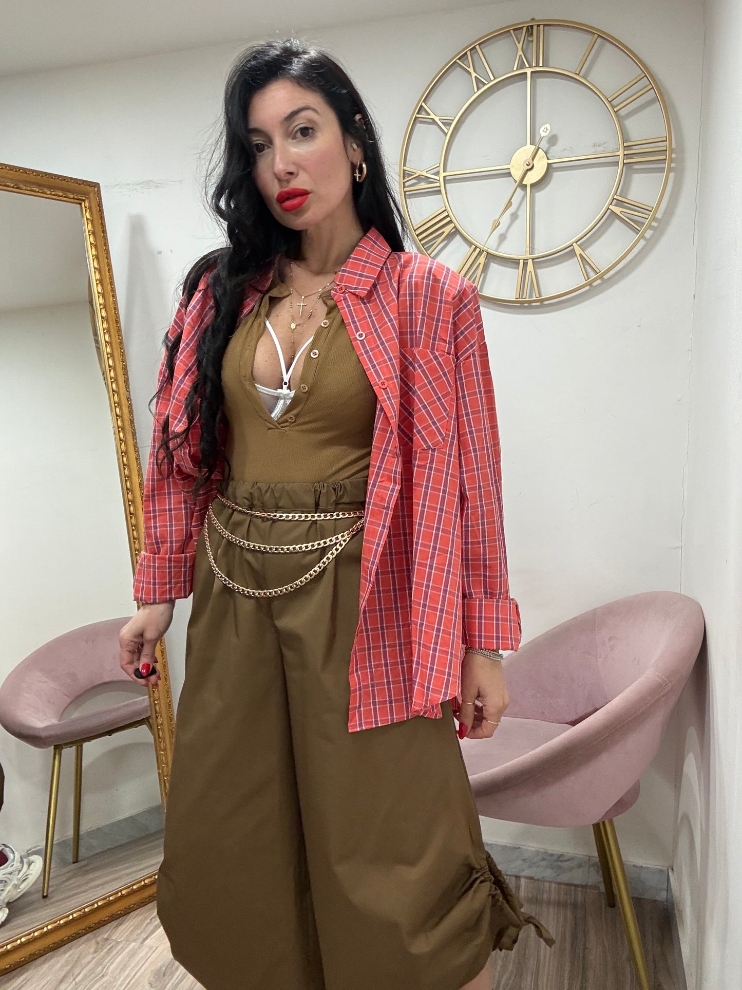 Camicia over spallina 2801-7