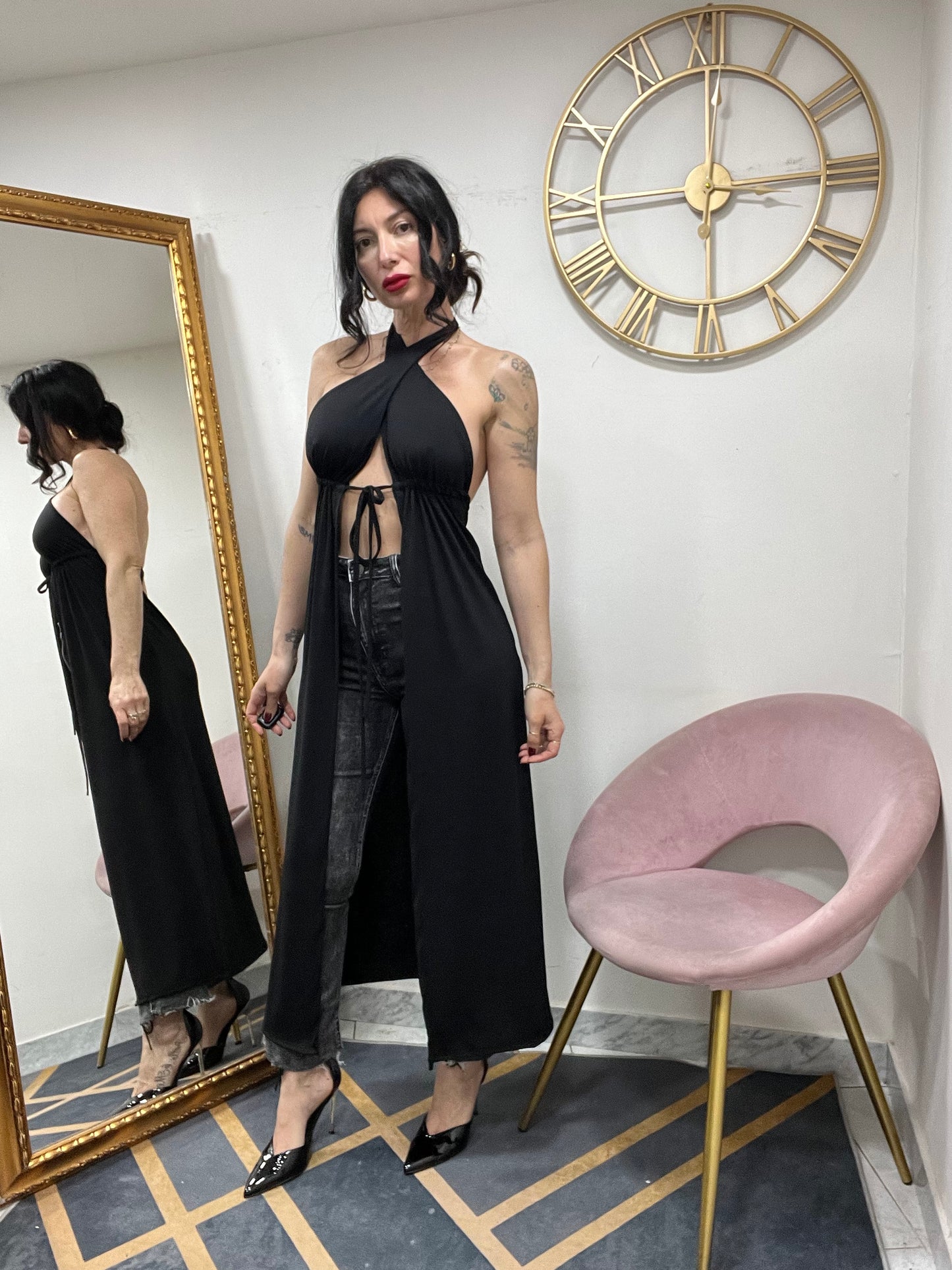 Gilet dress