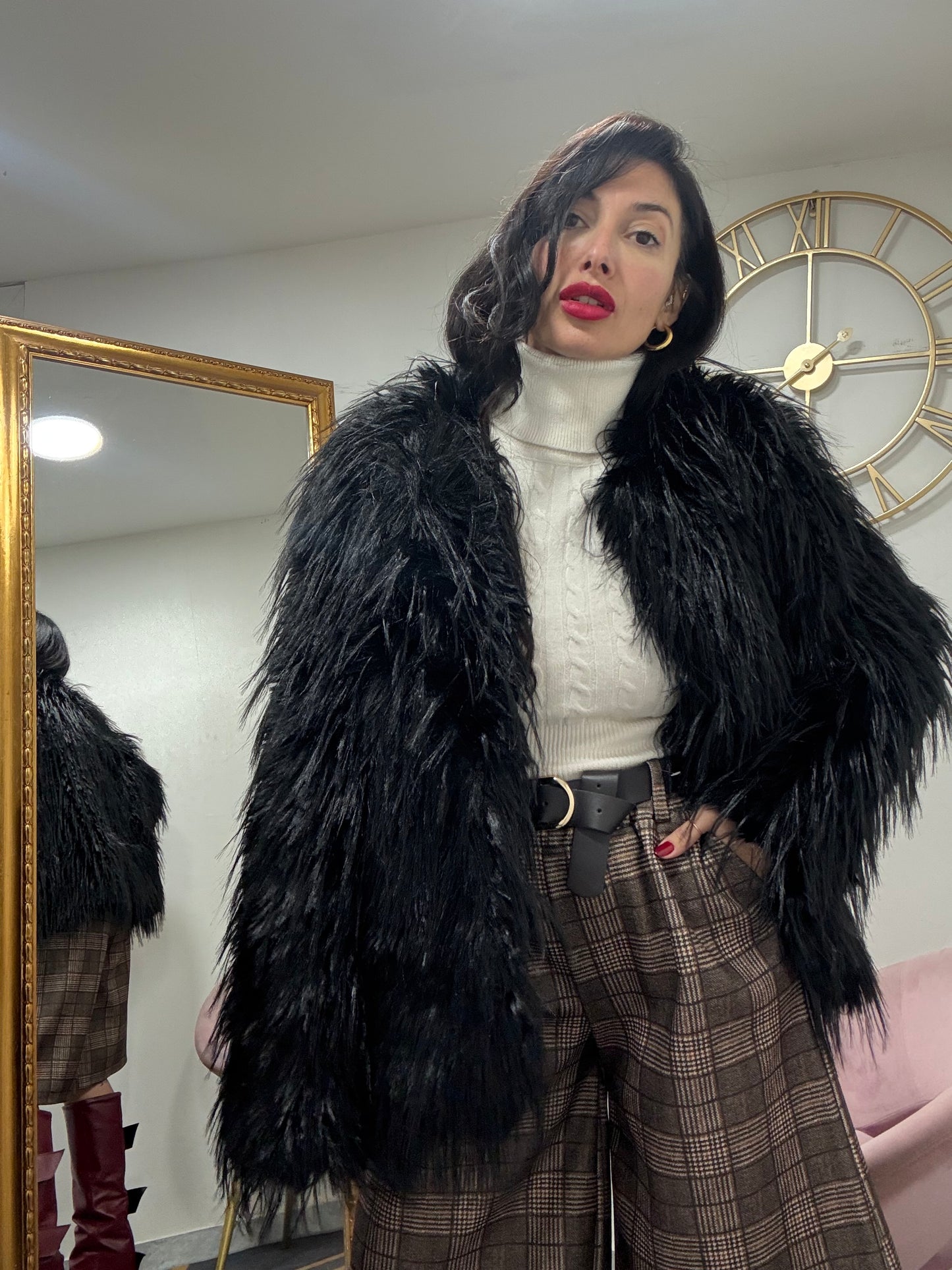 Ecofur Mongolia girocollo