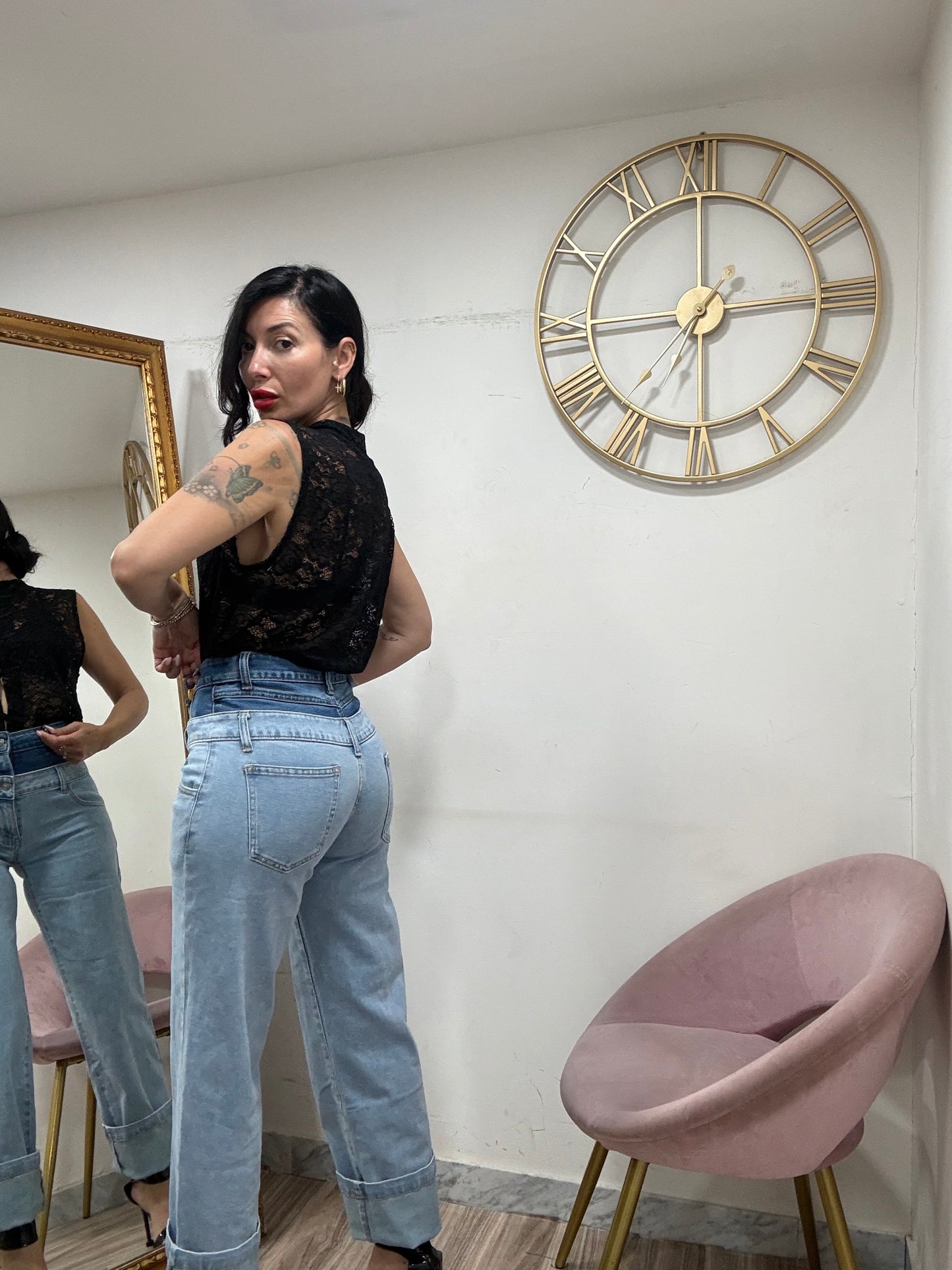 Jeans doppio bustino 403