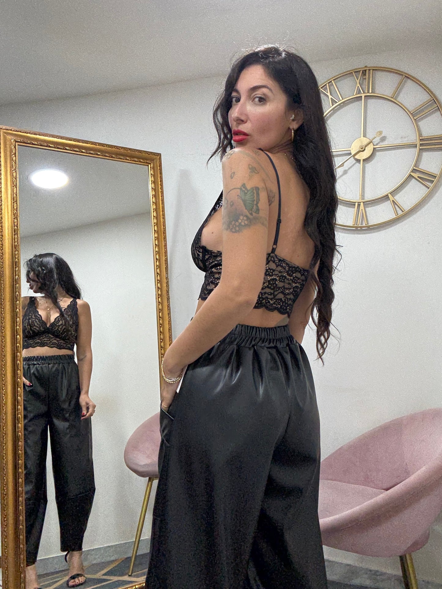 Pantalone eco ballon Capri 054