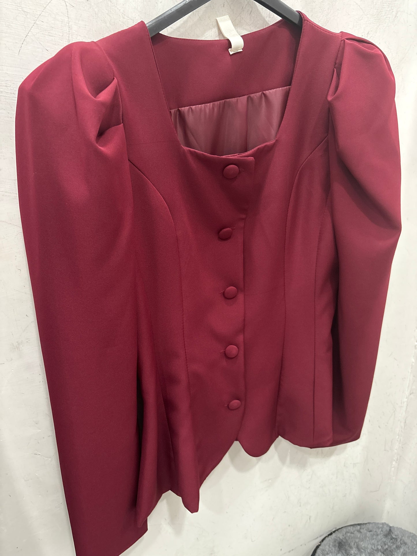 Blazer manica palloncino