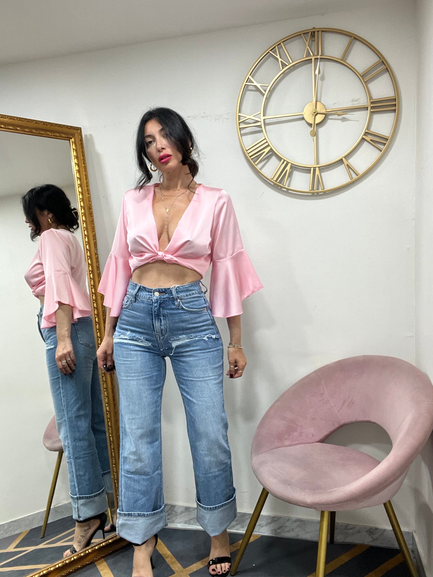 Blusa nodo 878