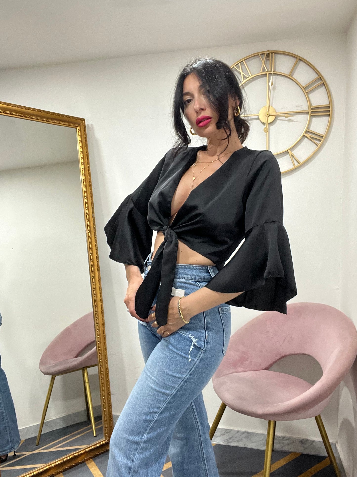 Blusa nodo 878