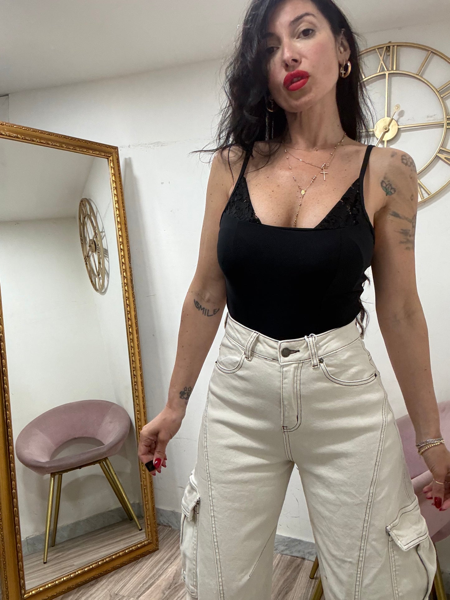 Jeans balloon tasconi 8863