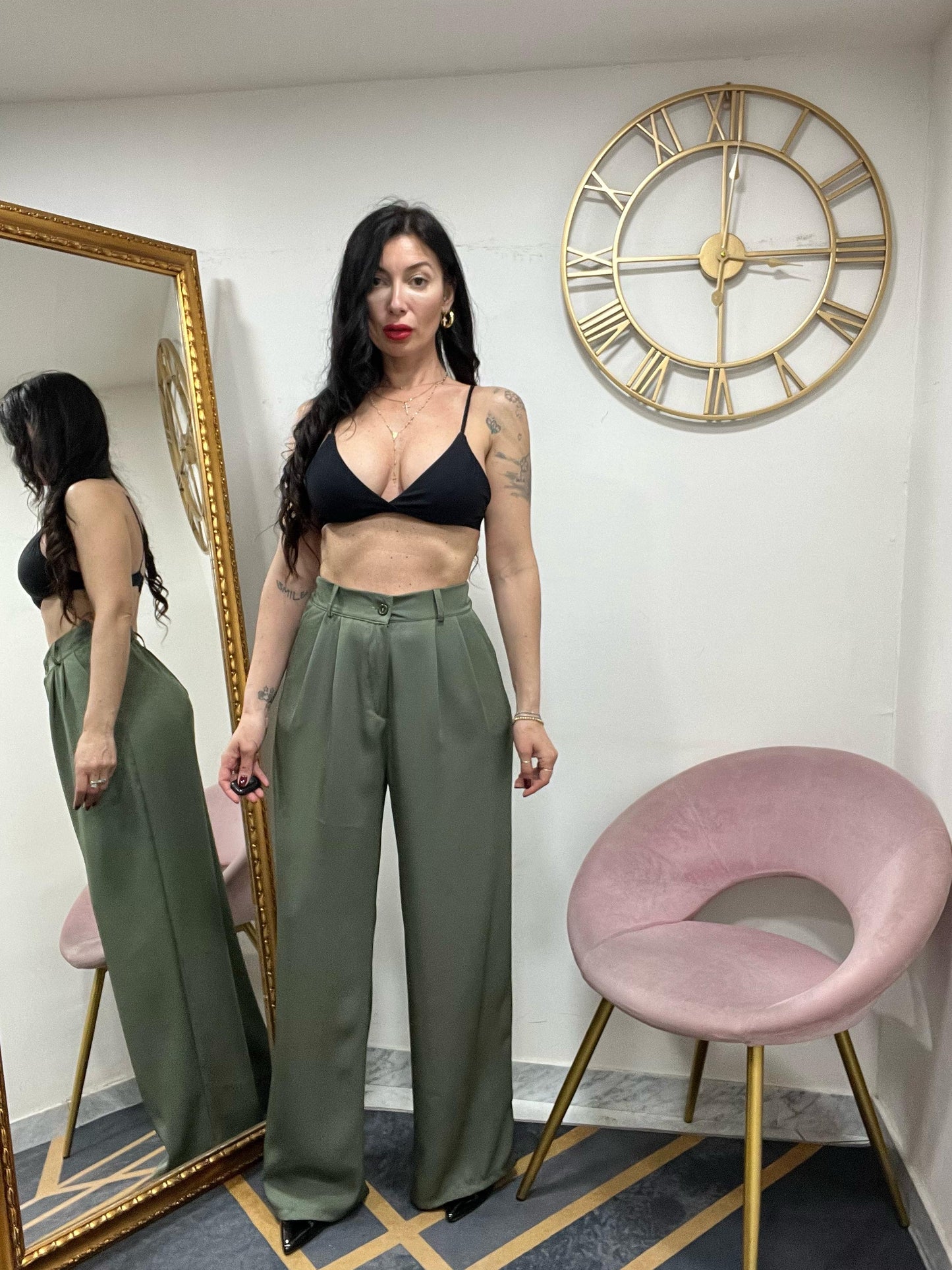 Tailleur satin 906