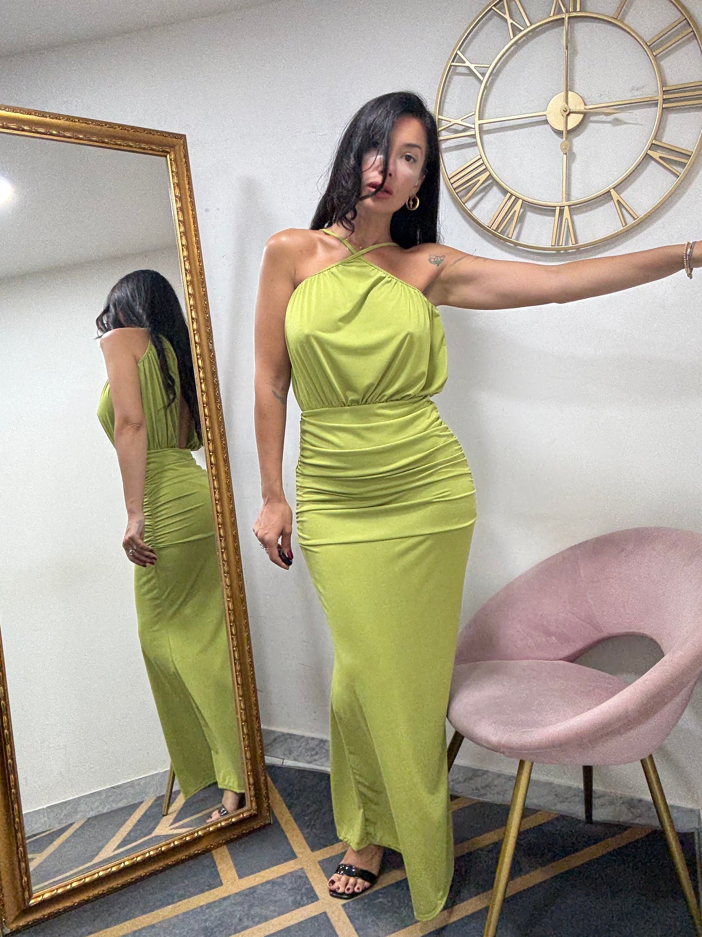 Dress apertura schiena 717