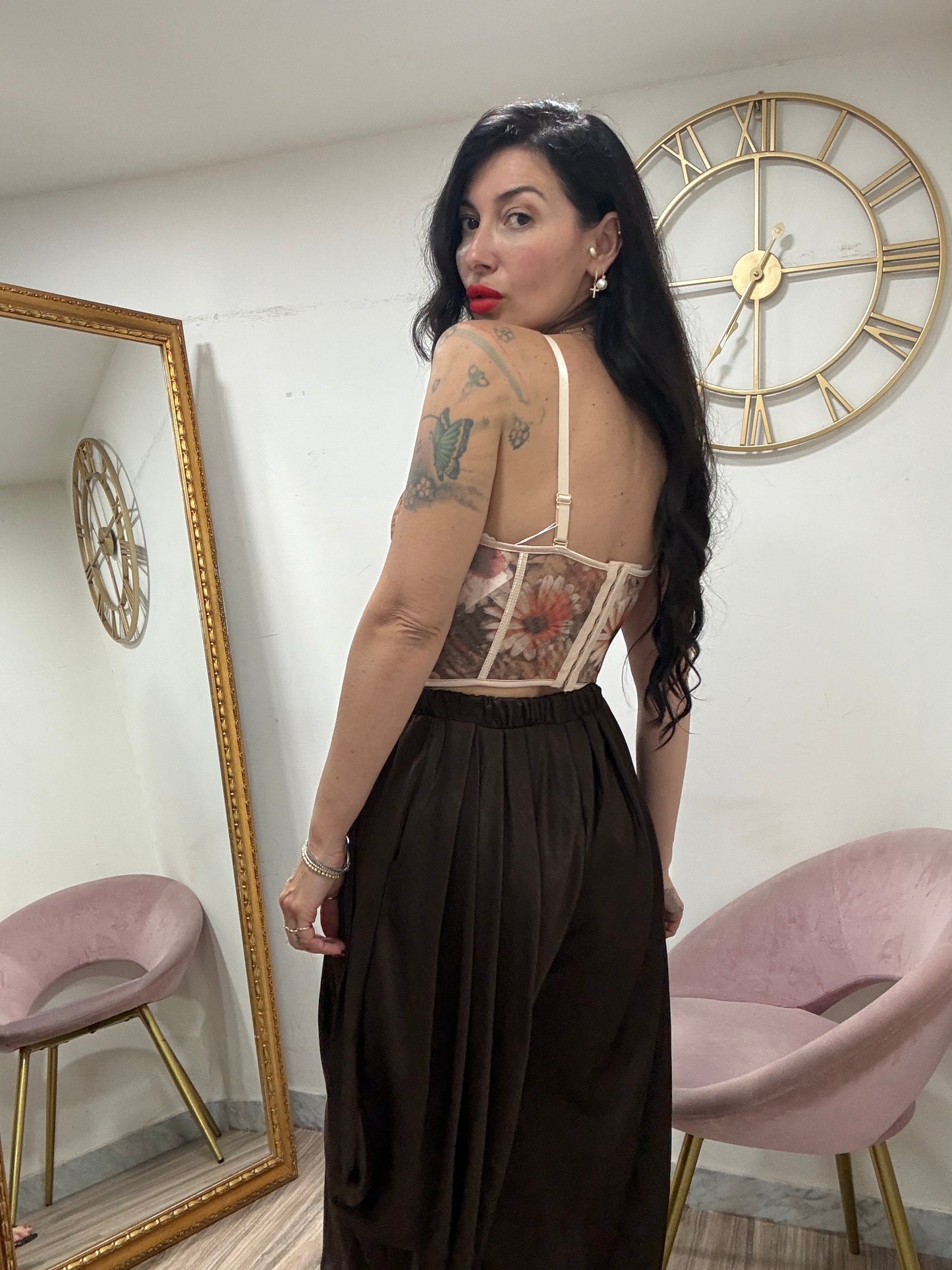 Corsetto fiori 2639