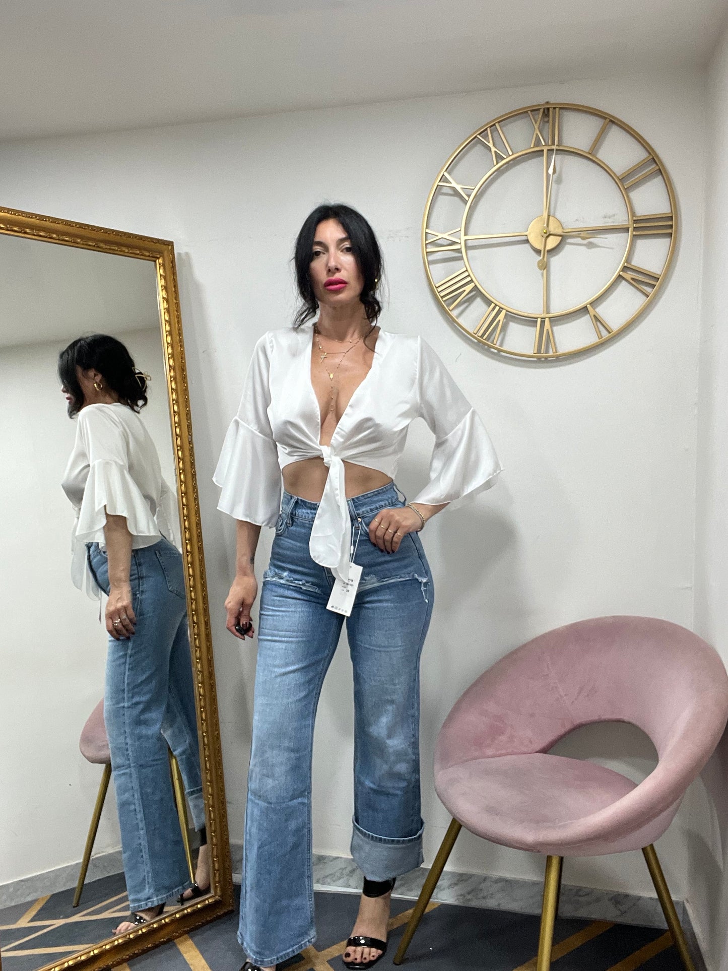 Blusa nodo 878