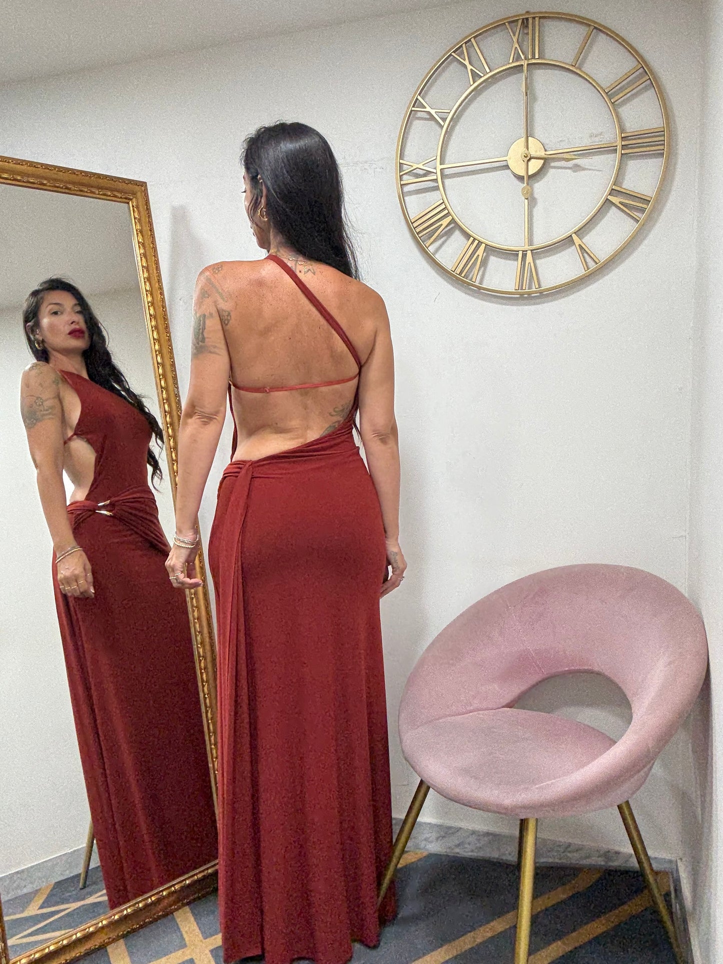 Dress sirena asimmetrico