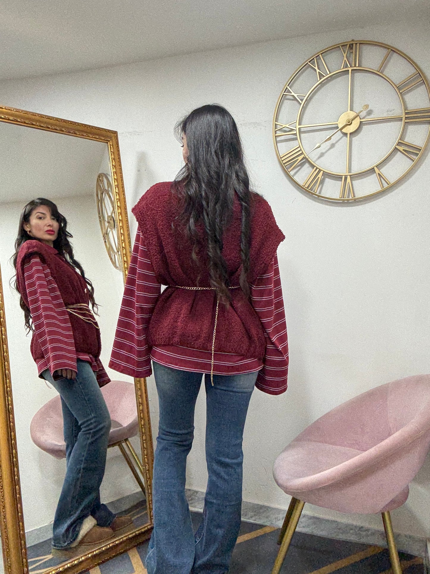 Gilet bottoni oro 620