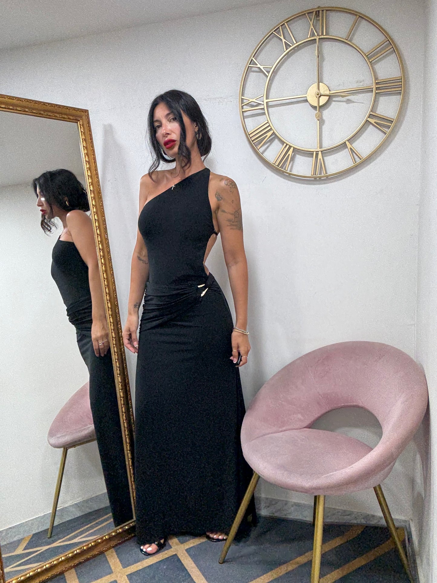 Dress sirena asimmetrico