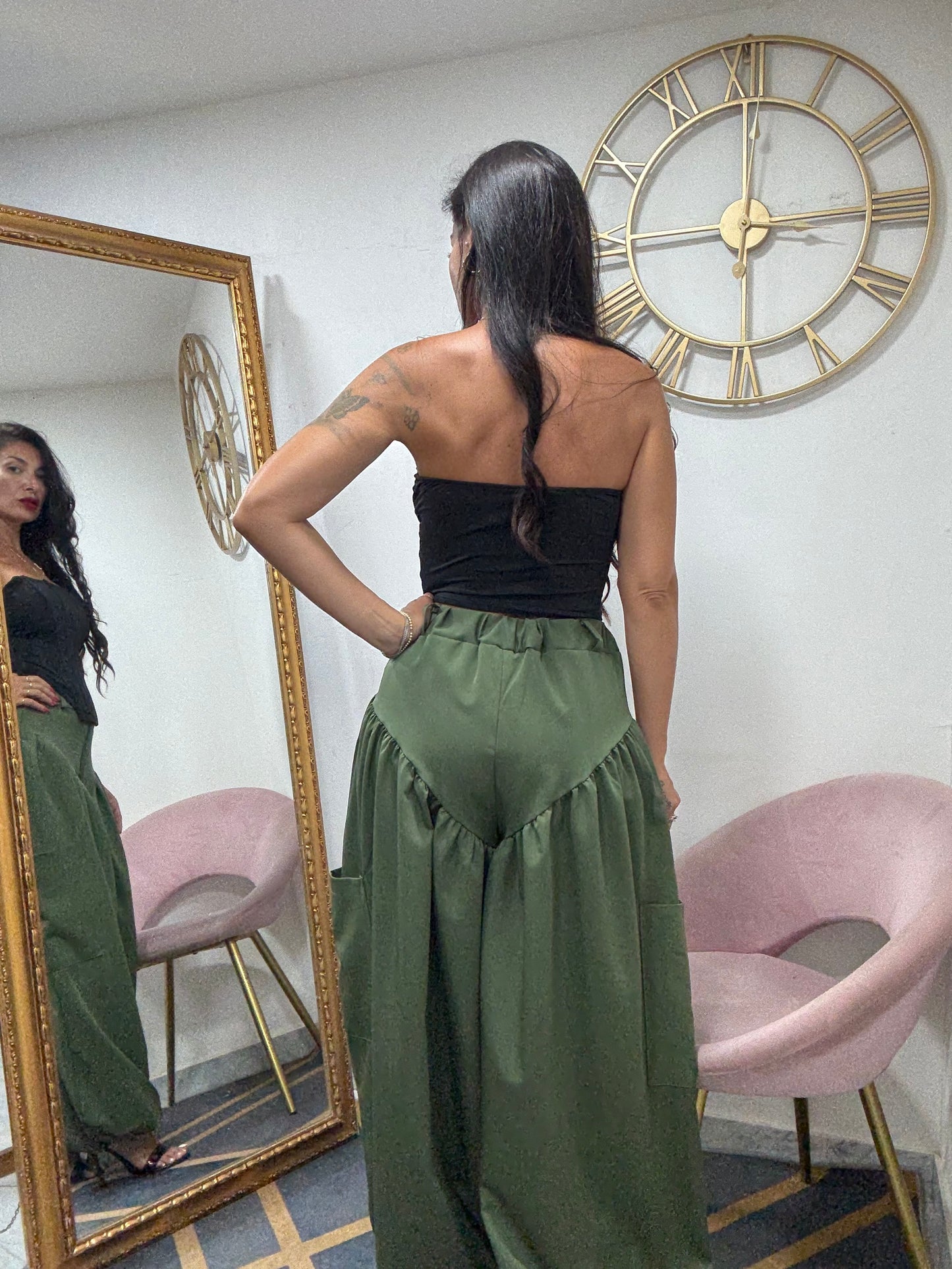 Pantalone aladino coulotte 886