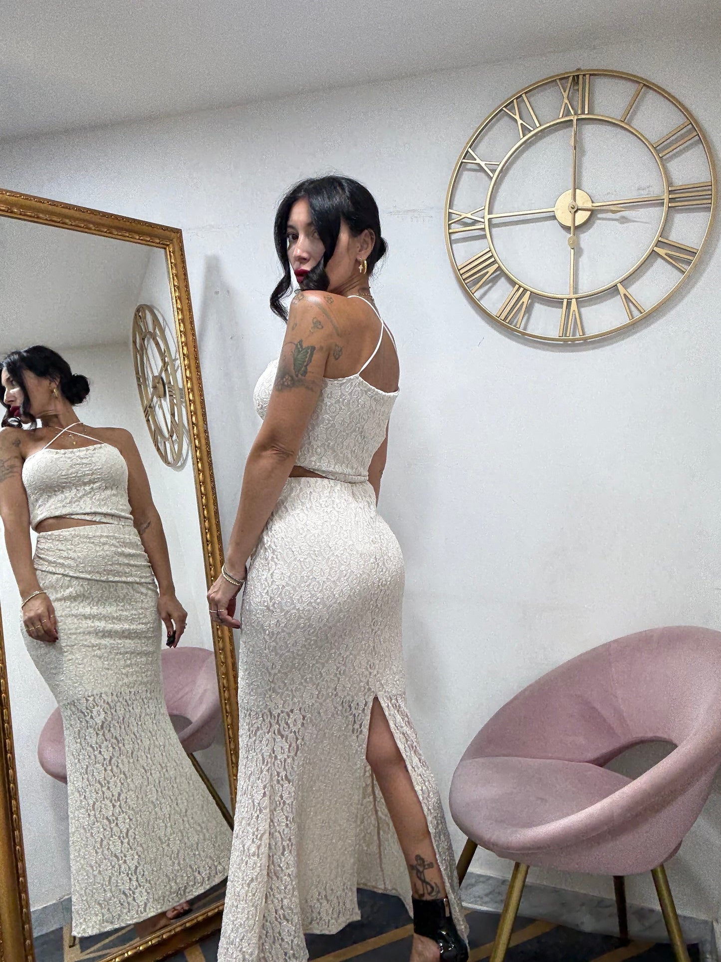 Coordinato pizzo 905