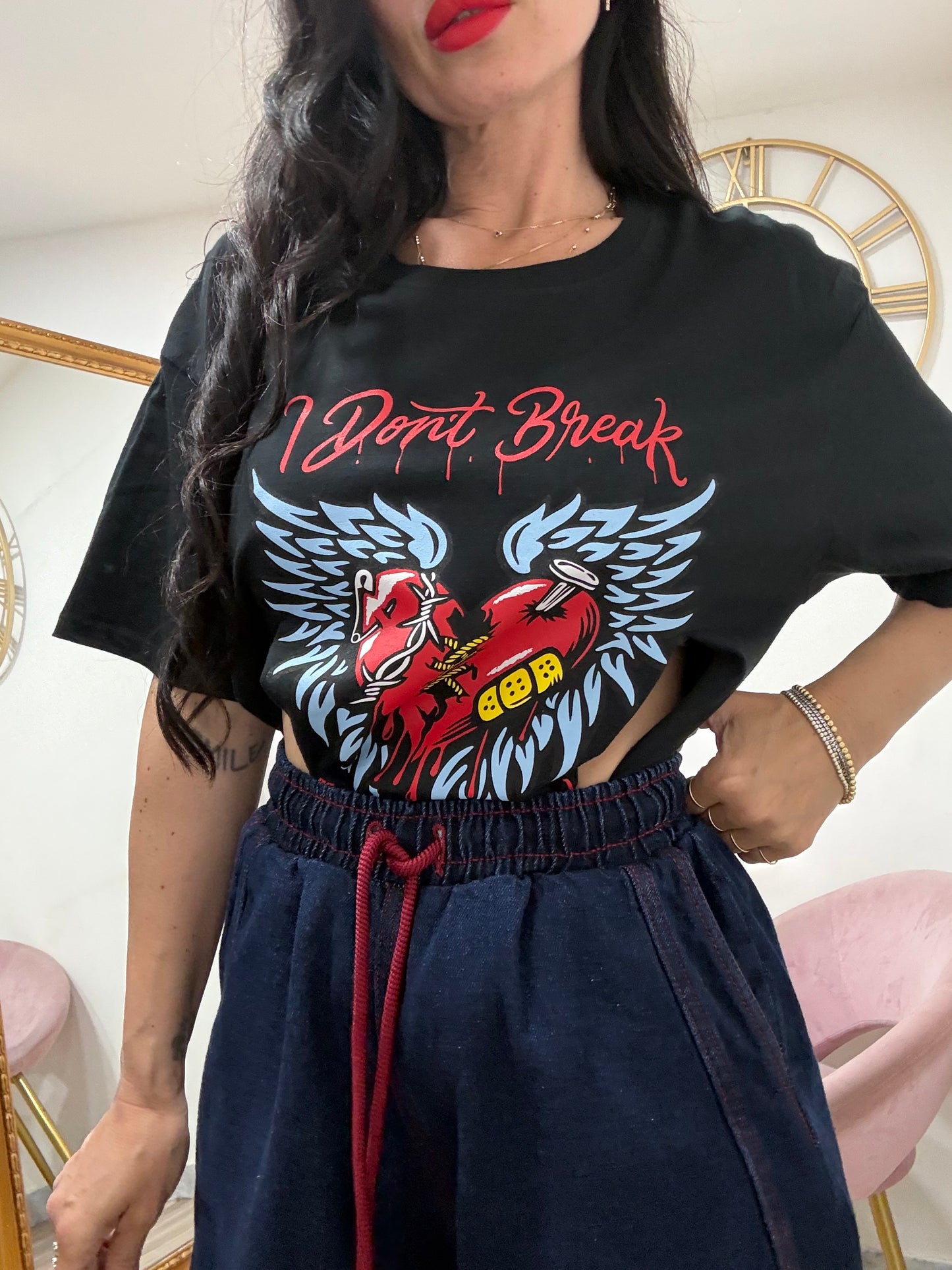 Maxishirt tagli cuore