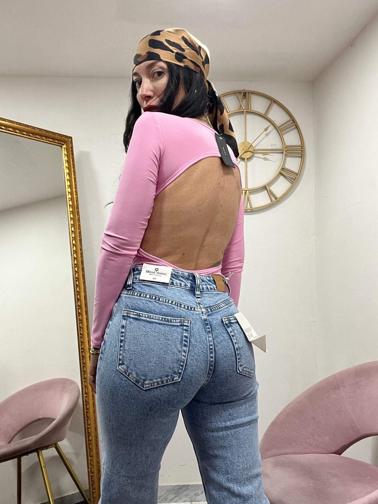 Body doppio scollo