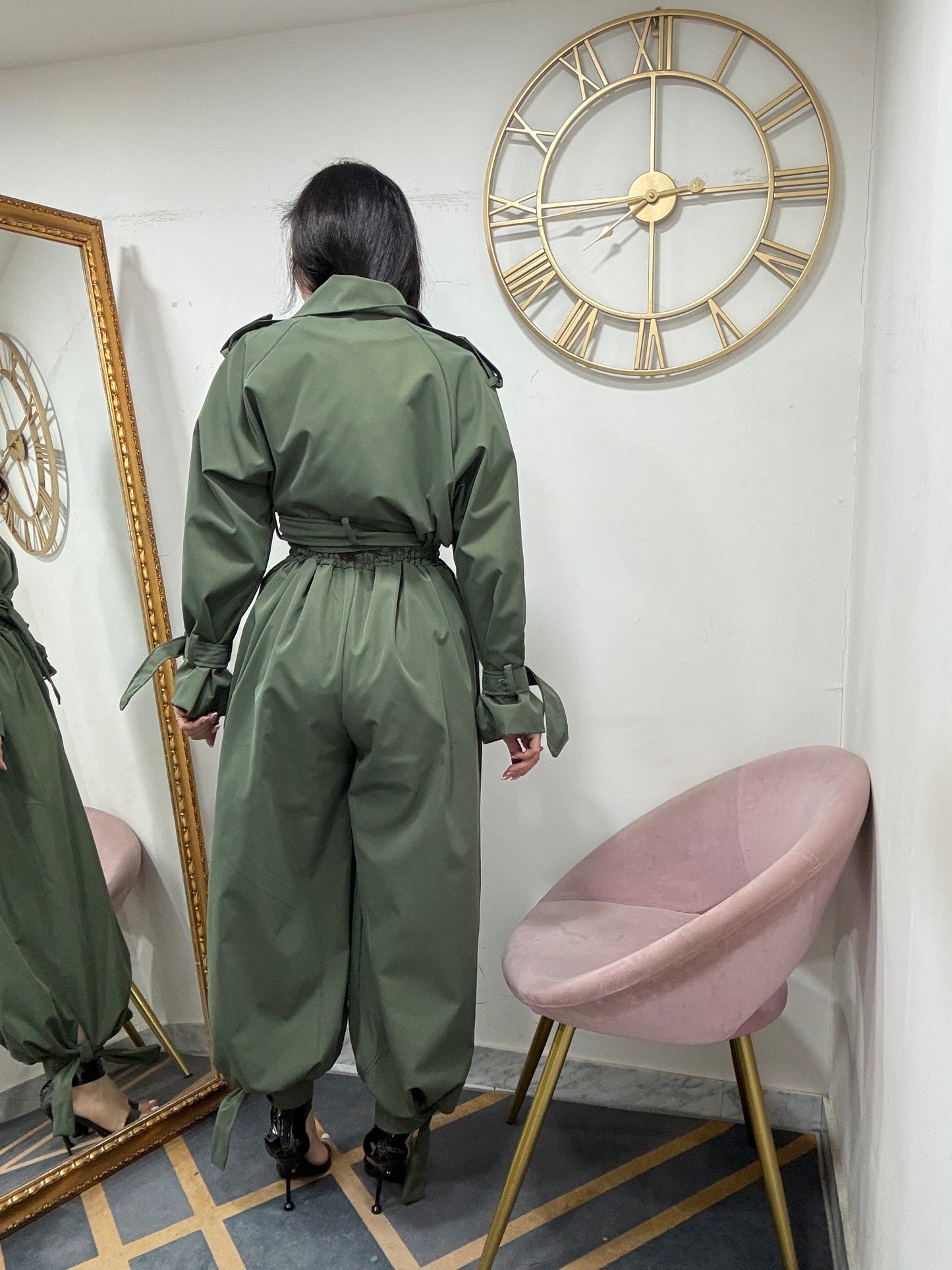 Trench crop cinta 517