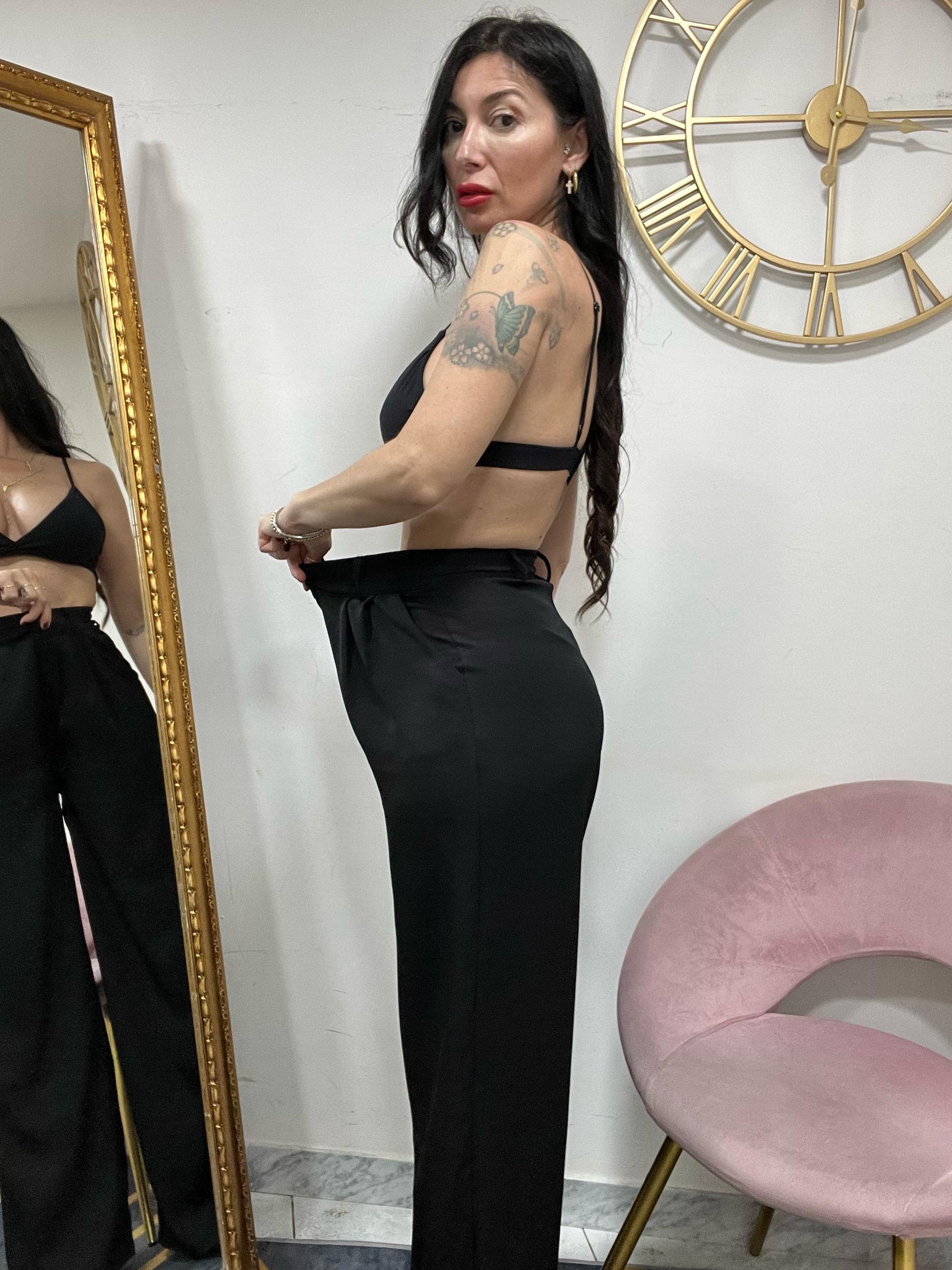 Tailleur satin 906