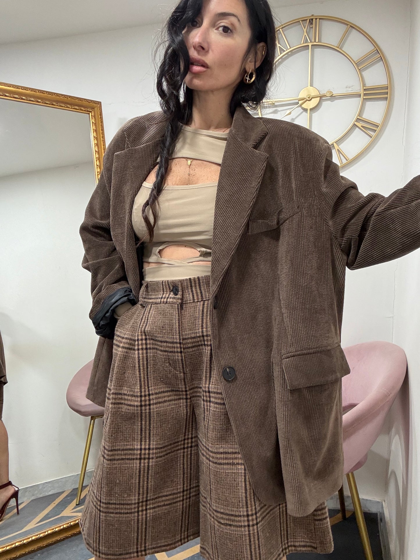 Giacca velluto costine C03