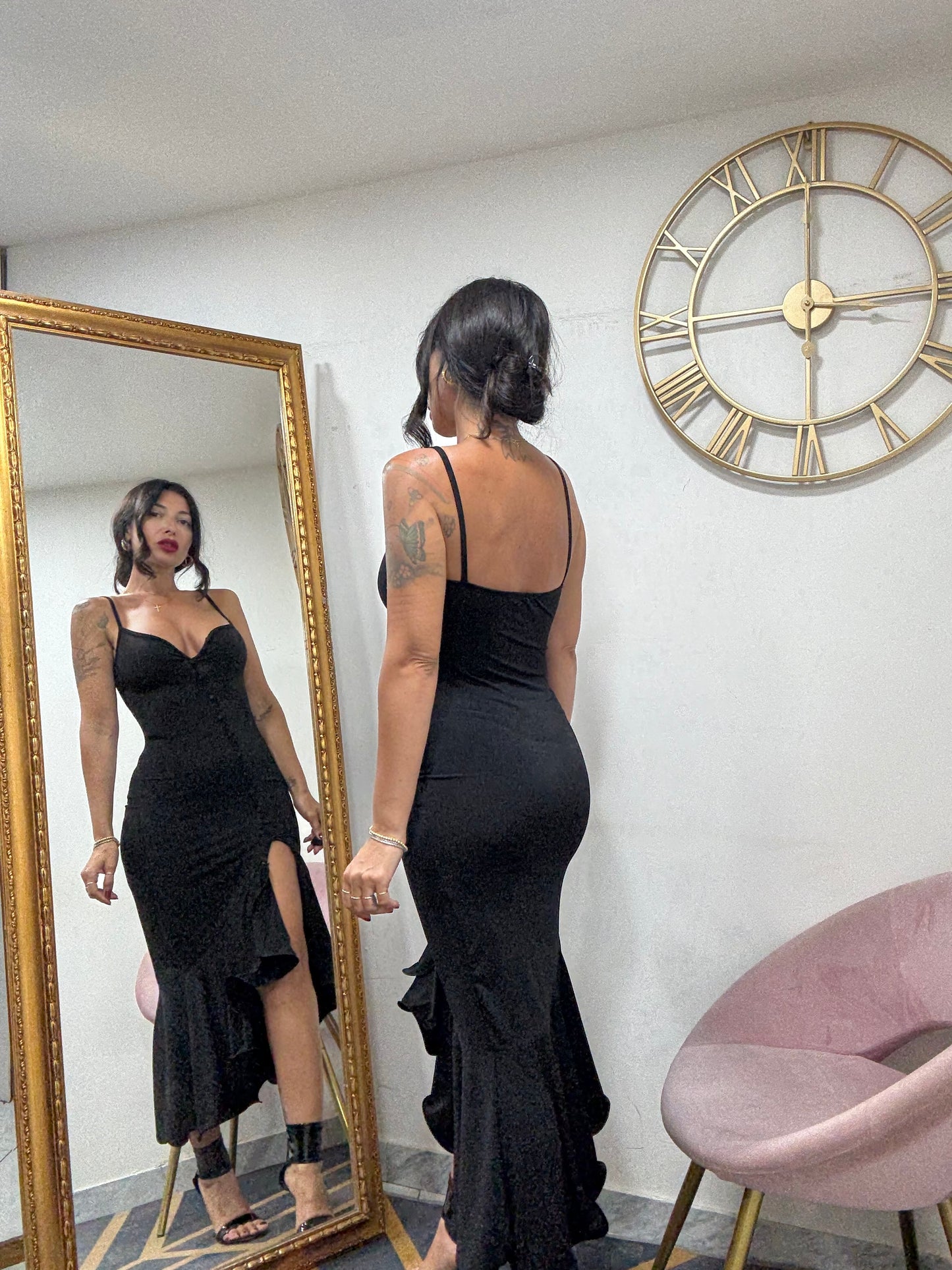 Dress spagnola bottoncini