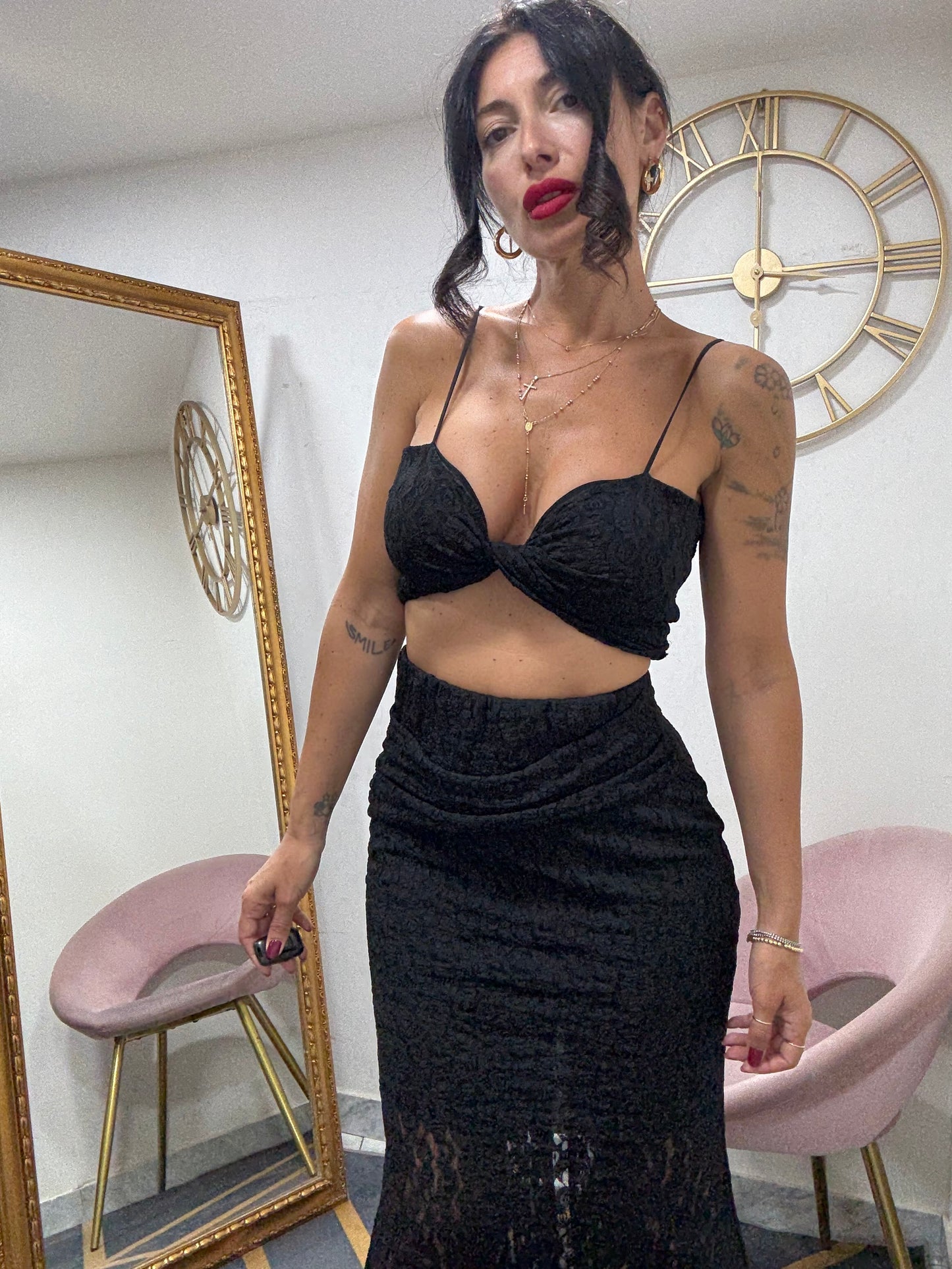 Coordinato pizzo 905