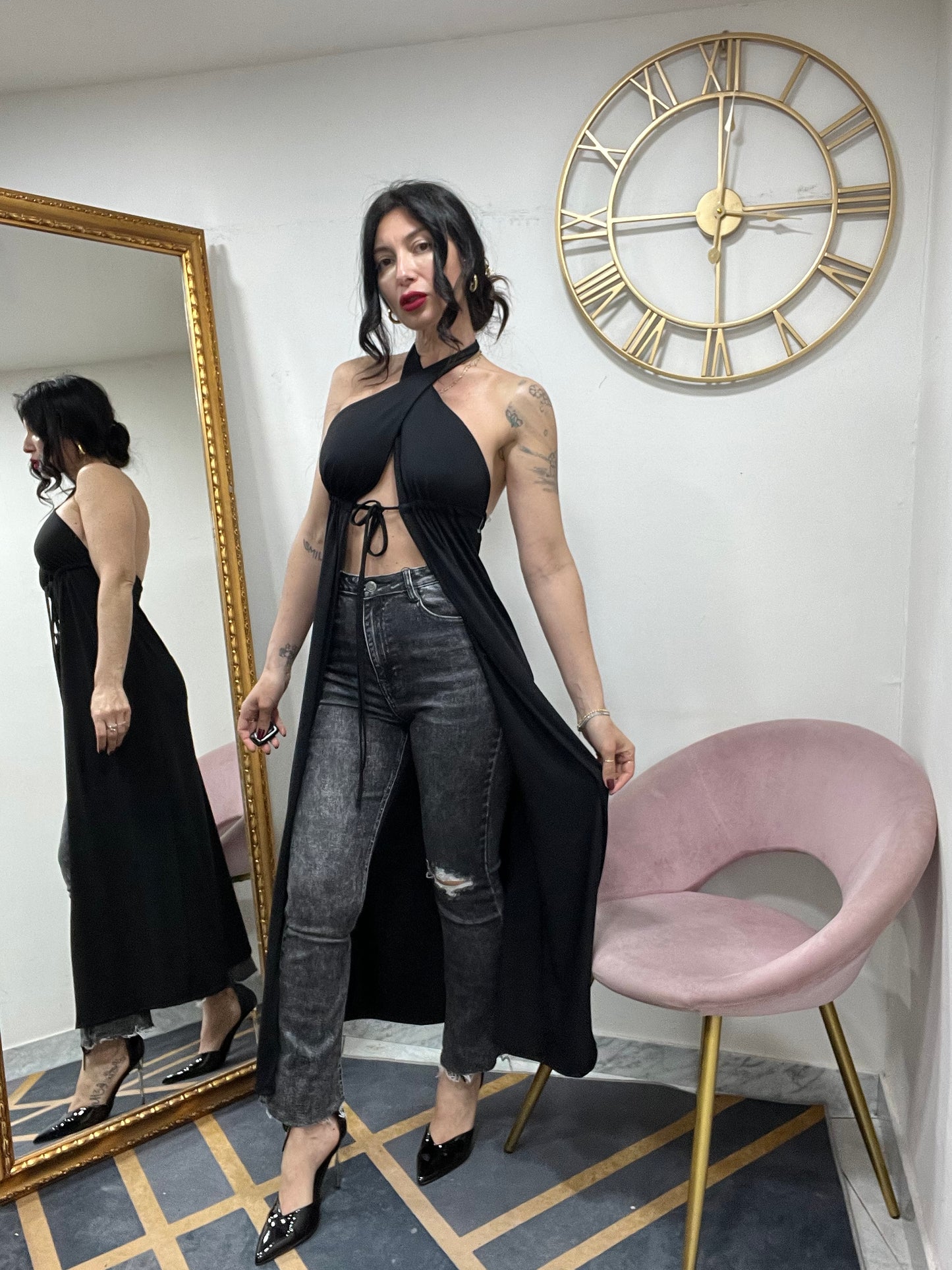 Gilet dress