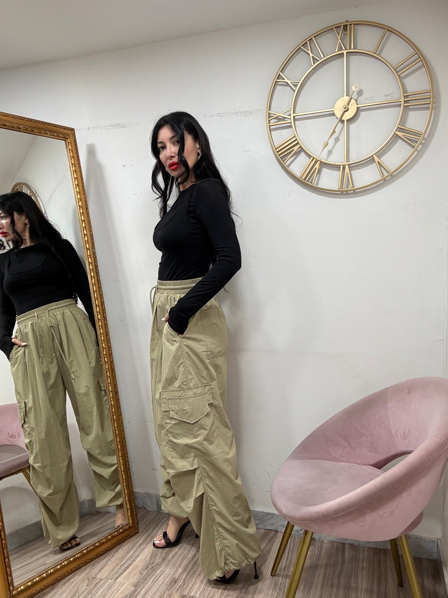 Pantalone Parachute cargo 80357