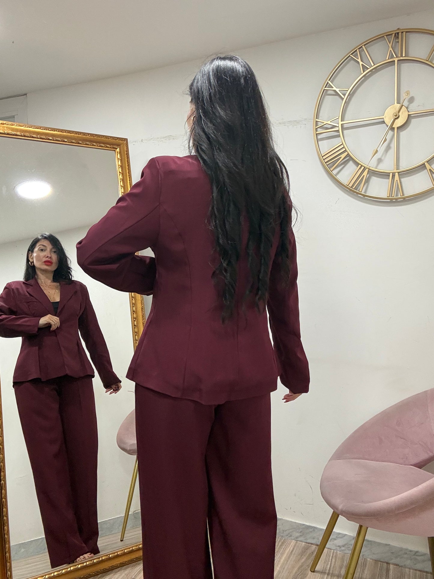 Tailleur giacca cinta slim 13158