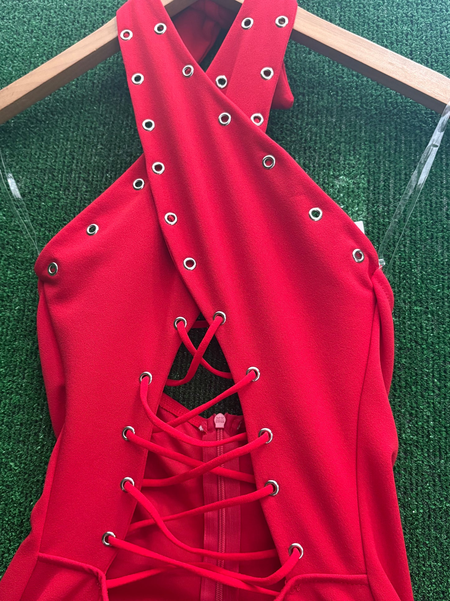 Jumpsuit intreccio seno 19378