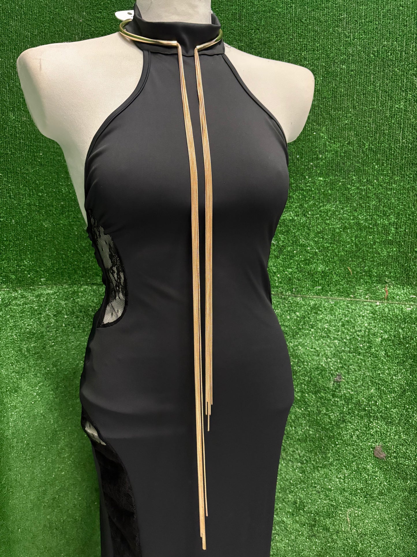 Collana rigida pendente regolabile