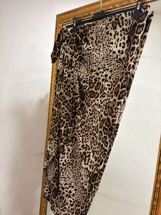 Gonna pareo nodo animalier 6171