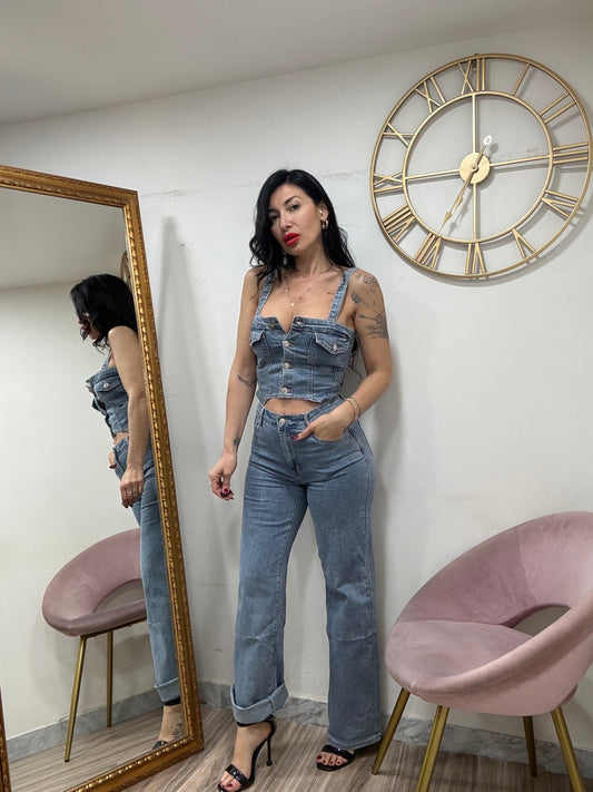 Coord jumpsuit Denim 146
