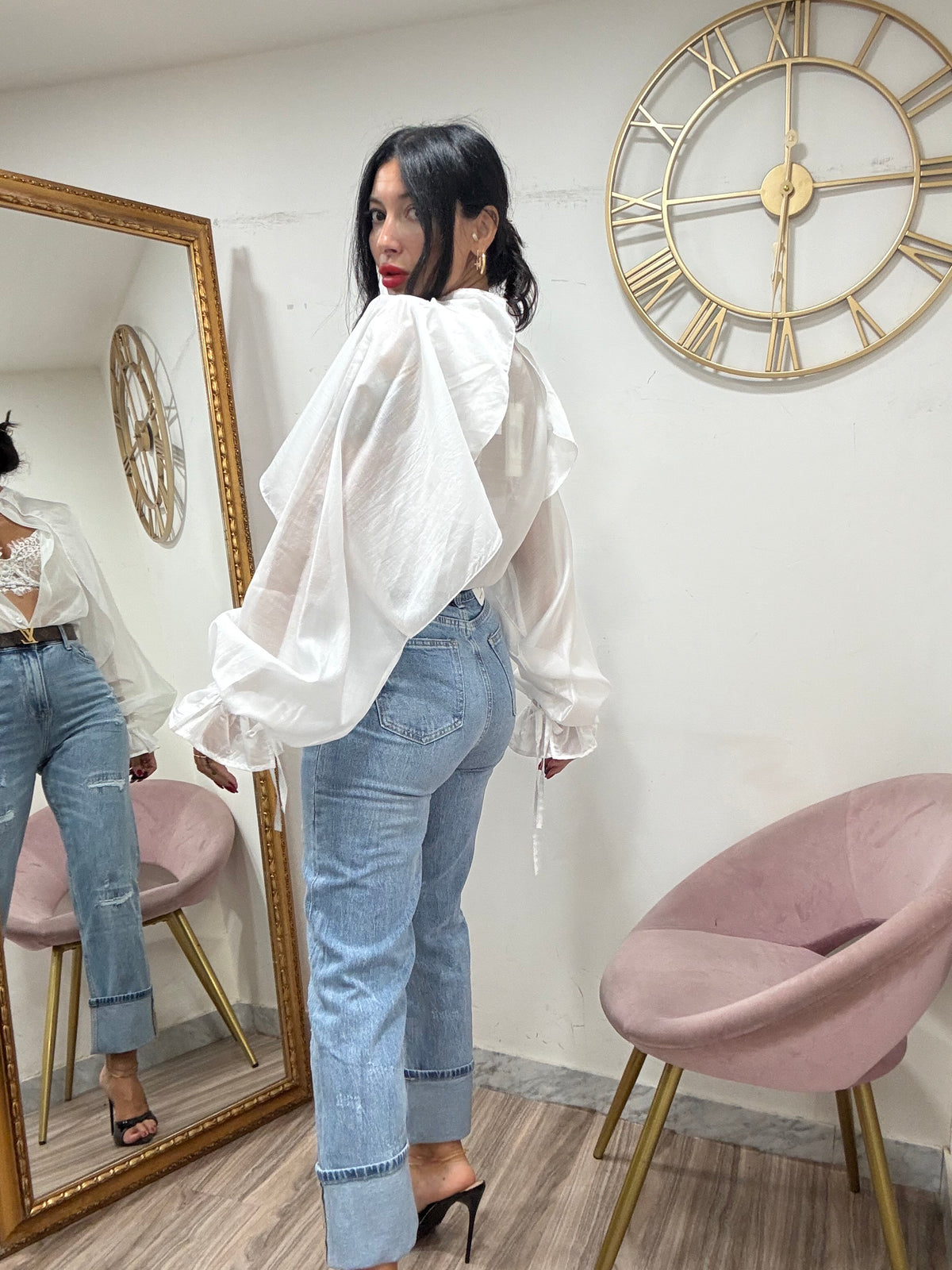 Jeans rotture piegone 655