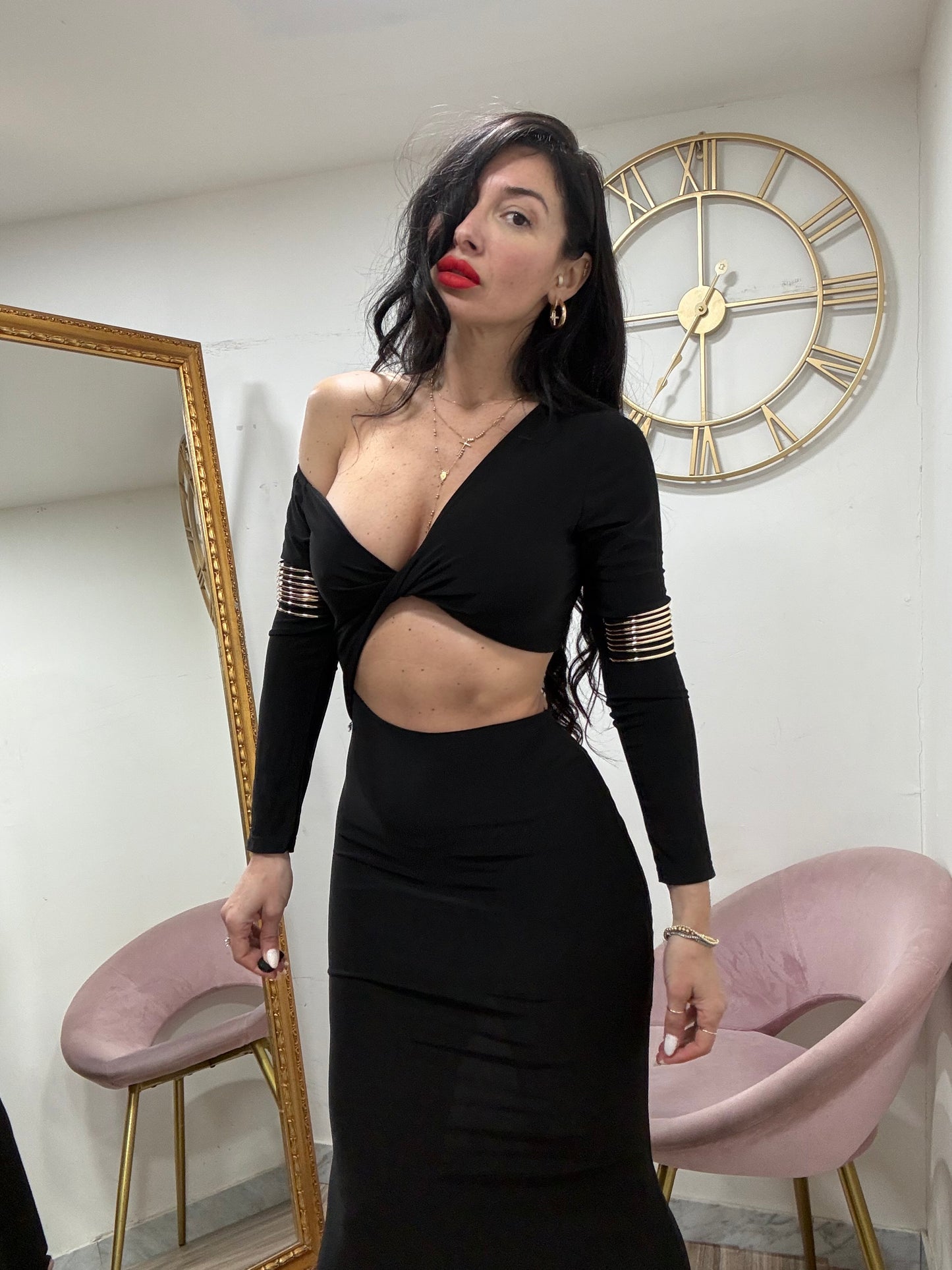 Dress incrocio seno 8587