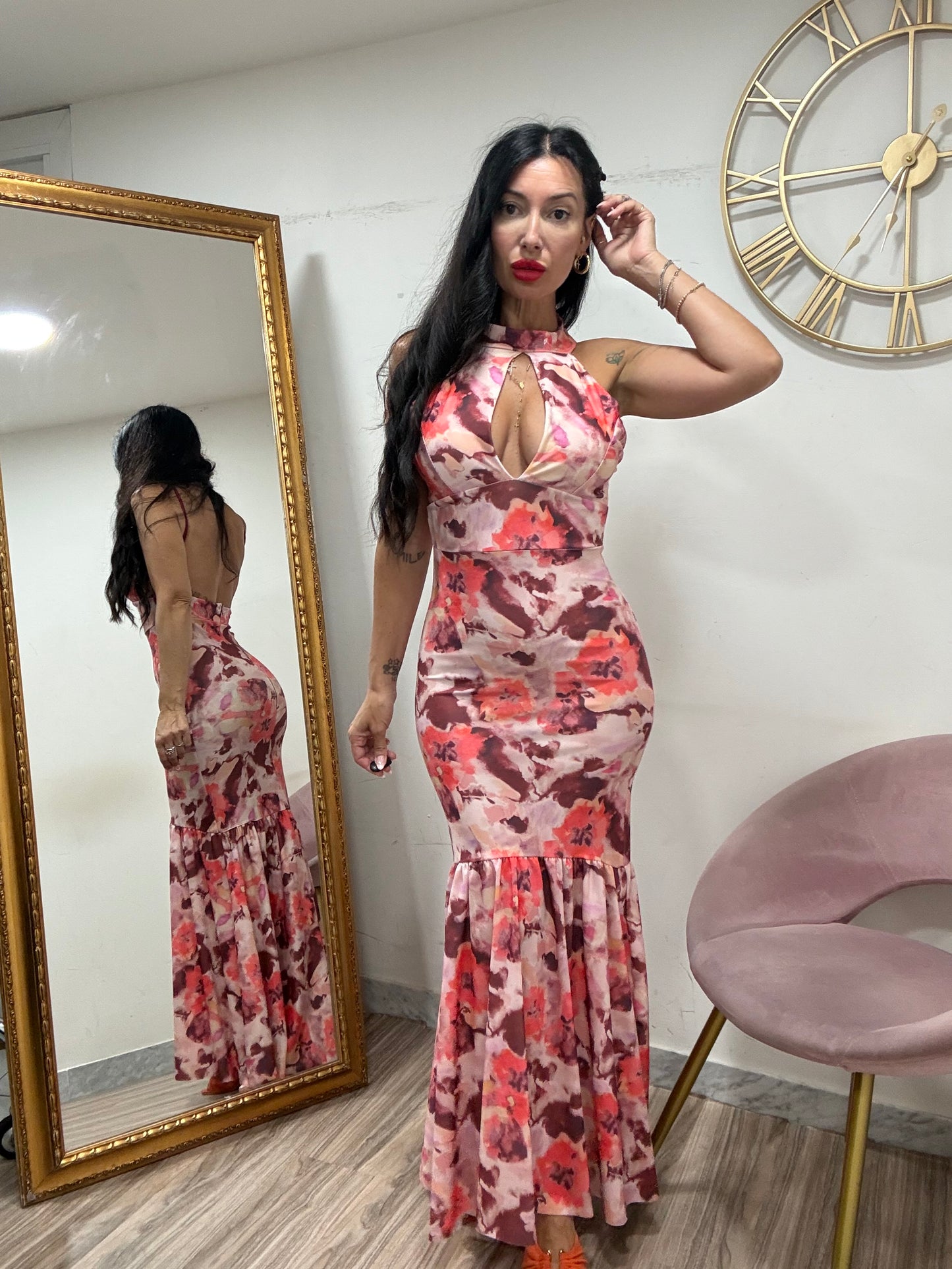 Dress fantasy balza collarino goccia 228171