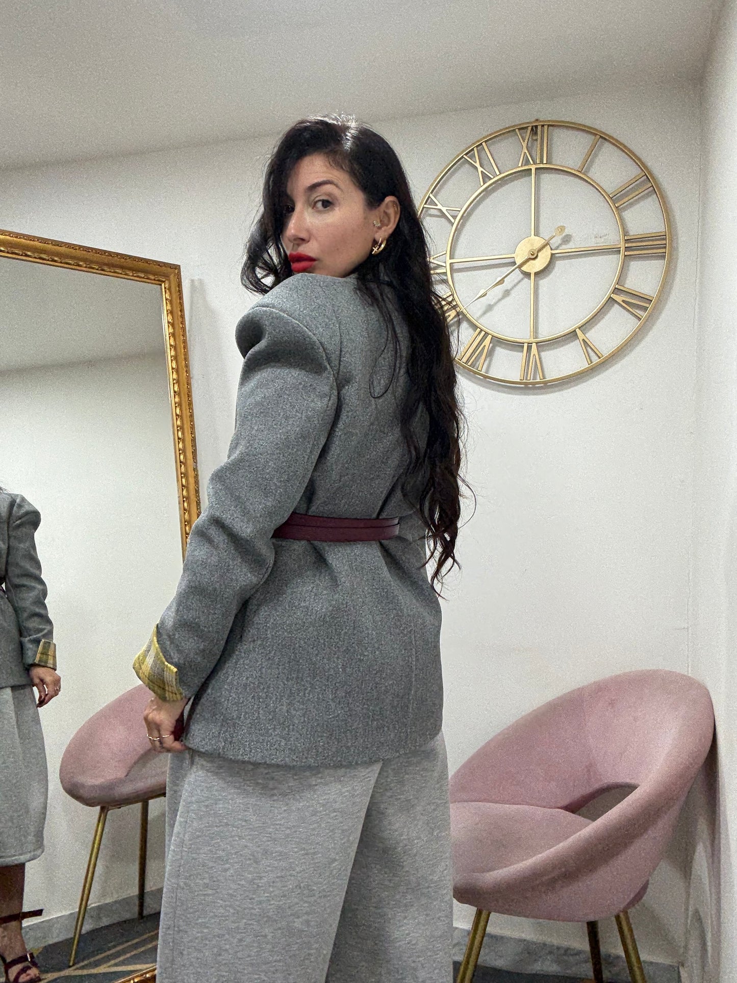 Giacca cappotto balmain panno 154