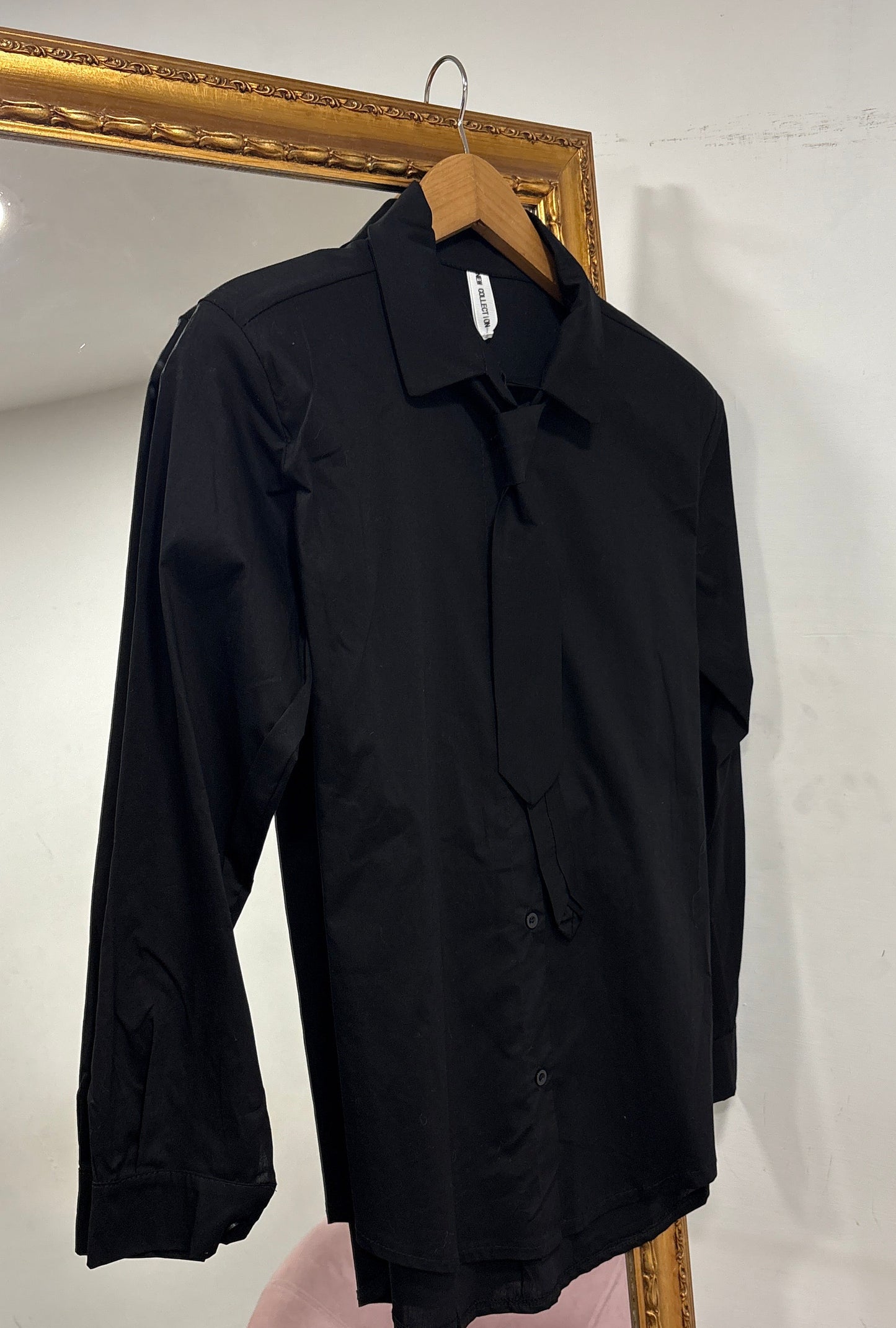 Camicia spalline con coulisse retro 371